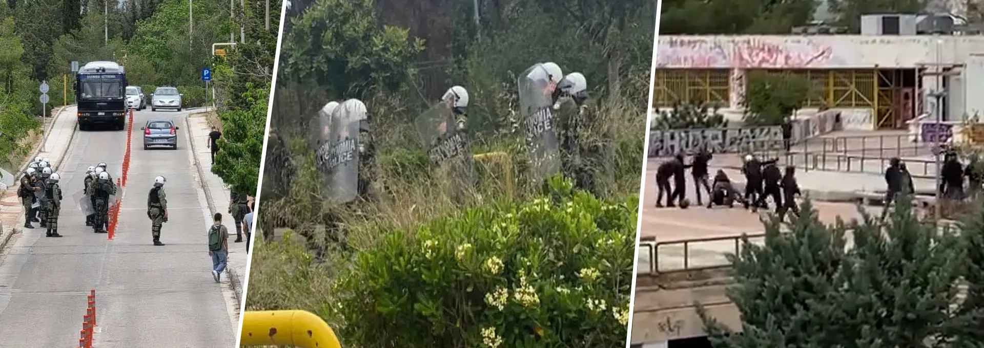 Βίντεο ντοκουμέντο με τον άγριο ξυλοδαρμό στην Πανεπιστημιούπολη Ζωγράφου