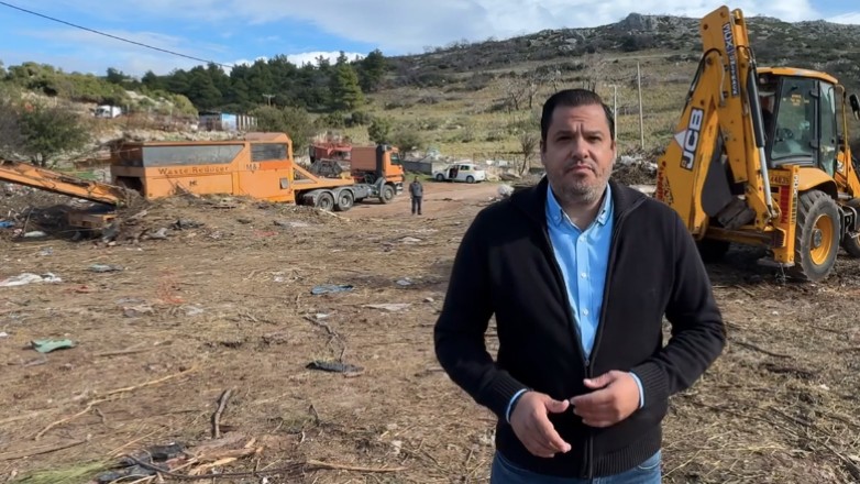 3η Φάση Κλαδοτεμαχισμού – Λειοτεμαχισμού του δήμου Μάνδρας Ειδυλλίας στα Βίλια