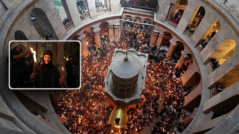 Με Κατάνυξη Η Τελετή Αφής Του Αγίου Φωτός – Το απόγευμα η άφιξή του στην Αθήνα