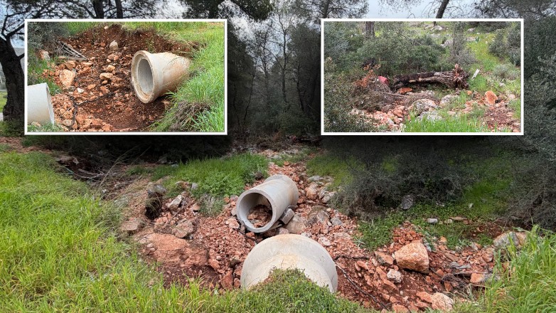 Μισές δουλειές… για τον καθαρισμό ρεμάτων στη Μάνδρα