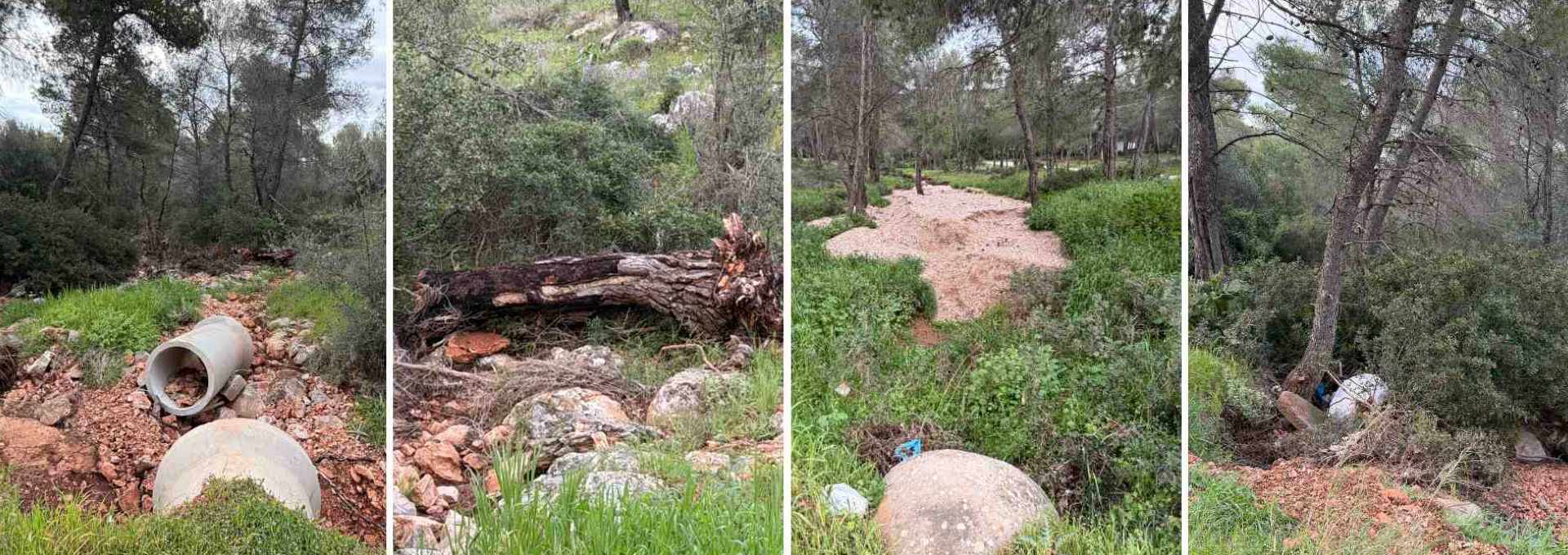 Μισές δουλειές… για τον καθαρισμό ρεμάτων στη Μάνδρα