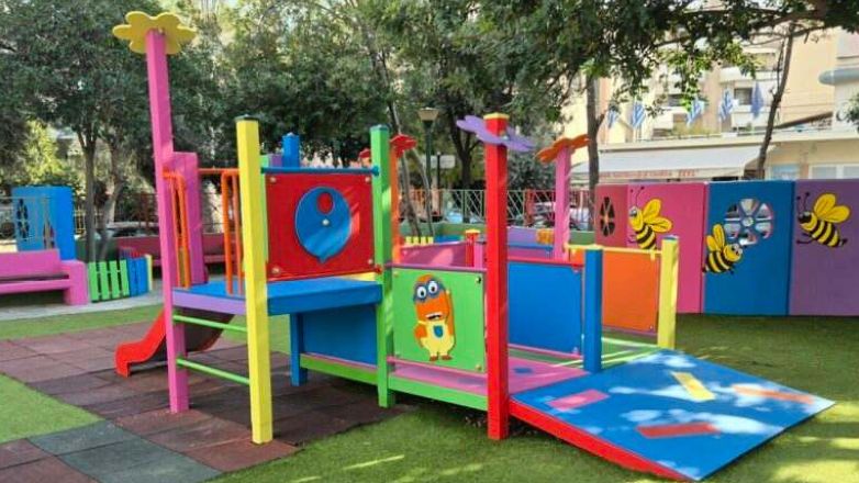 Άλιμος: Η νέα εικόνα της παιδικής χαράς στη Λυσικράτους