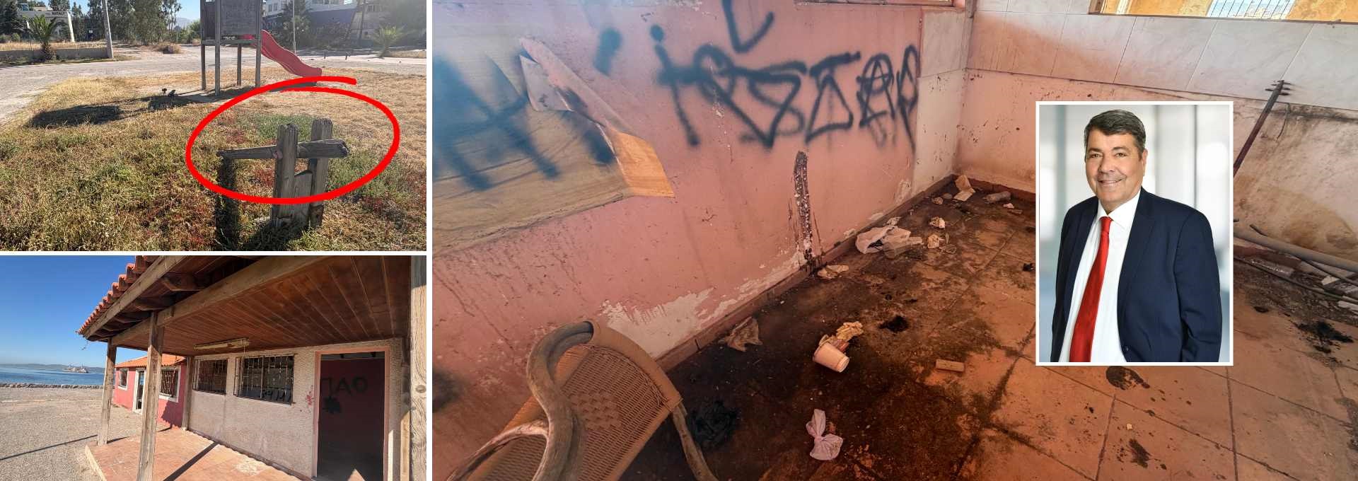 ΔΗΜΟΣ ΑΣΠΡΟΠΥΡΓΟΥ: Εικόνες ντροπής στους κοινόχρηστους χώρους της παραλίας