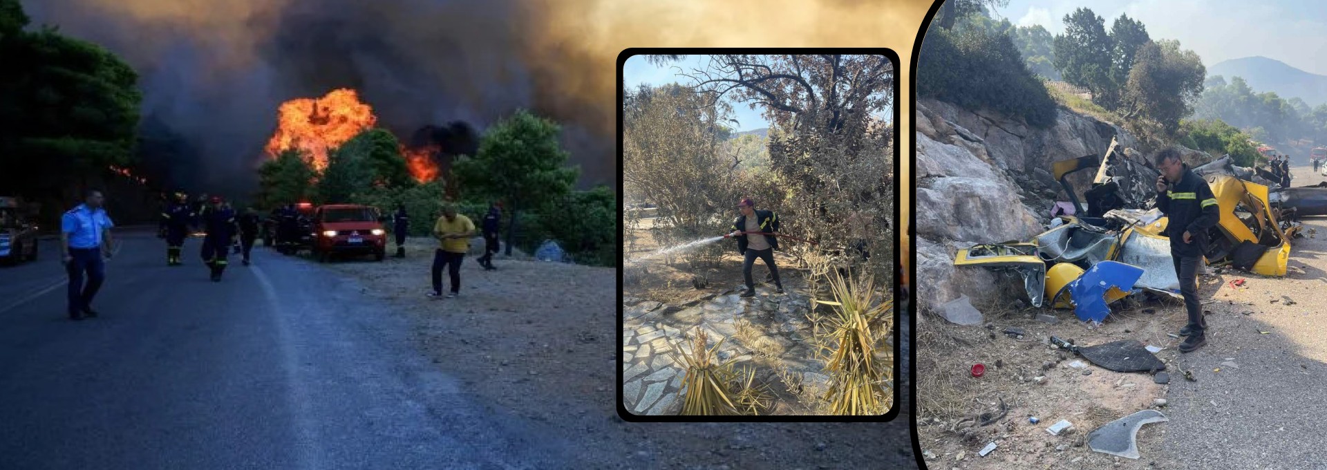 «Έσωσε το σπίτι μας, ενώ δίπλα καιγόταν το δικό του» Οι μαρτυρίες κατοίκων για τον δήμαρχο Μάνδρας-Ειδυλλίας